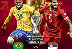 Simak KODE Biss Key Brasil vs Serbia, Streaming GRATIS Piala Dunia Dini Hari Ini Jumat 25 November 2022 di SCTV, Jangan Sampai Ketinggalan