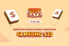 Kunci Jawaban Shopee Tebak Kata Tantangan Harian, Hari Ini Senin, 23 Januari 2023 - Samsung S22 Imlek