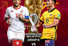 Cek Kode Biss Key Nonton Tunisia vs Australia, GRATIS Link Nonton Piala Dunia 2022 di SCTV Hari ini Sabtu 26 November 2022