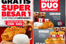 Gratis Super Besar! Promo KFC Hari ini Rabu 8 Maret 2023, Makan Nikmat Tanpa Keluar Uang Banyak, Setiap Pembelian Drive Thru!