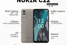 Spesifikasi Lengkap Nokia C22 Beserta Harganya, Nokia Hadir dengan Ketahan Baterai Sampai 3 Hari Keluaran Terbaru