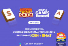 Kunci Jawaban Shopee Tebak Kata Tantangan Harian, Hari Ini Selasa, 13 Desember 2022 - Masih 12.12 Nih Ayo Klaim Gratis Ongkir!