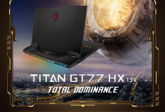 MSI Resmi Luncurkan Titan GT77HX 13V! Berikut Harga dan Spesifikasinya, Tampil dengan Layar 4K Pertama di Dunia