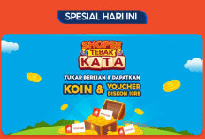 Inilah Kunci Shopee Tebak Kata Tantangan Harian, Hari Ini Kamis, 16 Maret 2023 - Belanja Free Ongkir, Uang Balik!