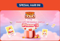 Kunci Shopee Tebak Kata Tantangan Harian, Hari Ini Selasa, 14 Februari 2023 - Gratis Ongkir VALENTINE Ada iPhone 12!