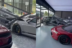 Siapa Identitas Pengemudi Xpander yang Tubruk Porsche Seharga Rp 9 Miliar di Ivan’s Motor