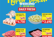 HYPER Diskon! Daftar Harga Promo Hypermart Hari ini 17 18 19 20 Februari 2023, Diskon Besar-Besaran Spesial 4 Hari 